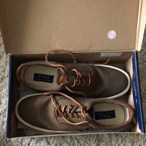 Polo Ralph Lauren canvas shoes